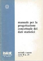 Manuale per La Progettazione Concettuale De Dati Statistici