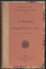 La Filosofia di Giambattista Vico 