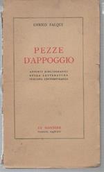 Pezze D'appoggio-appunti Bibliografici Sulla Letteratura Italiana Contemporanea 