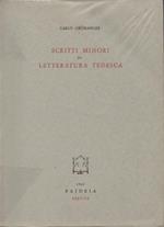 Scritti Minori di Letteratura Tedesca 