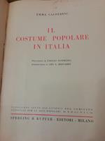 Il Costume Popolare in Italia 