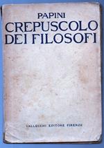 Crepuscolo Dei Filosofi