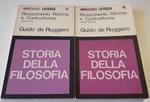 Rinascimento riforma e controriforma .Storia della filosofia.1/2 volume n.74/75