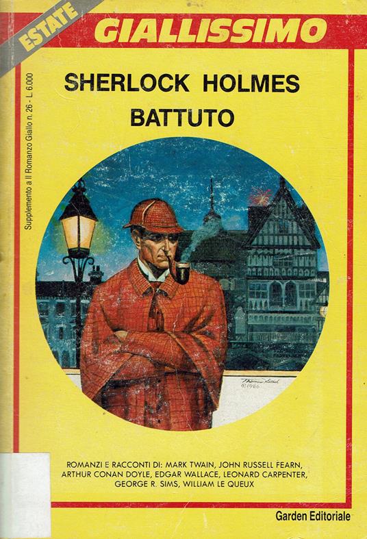 Sherlock Holmes battuto - copertina