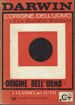 L' origine dell'uomo e la selezione sessuale - Charles Darwin - copertina