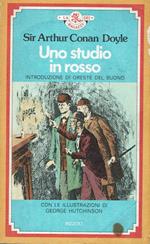 Sherlock Holmes e uno studio in rosso