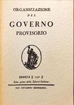 Organizzazione del Governo provisorio