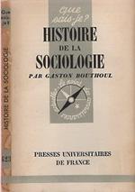 Histoire de la cociologie