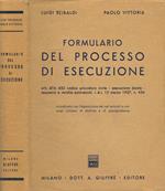 Formulario del processo di esecuzione