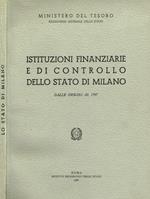 Istituzioni finanziarie e di controllo dello stato di Milano dalle origini al 1797