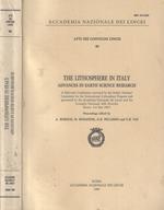 The Lithosphere in Italy advances in earth science researches