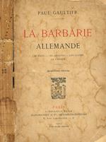 La barbarie allemande