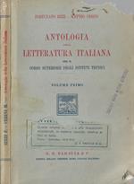 Antologia della letteratura italiana Vol. I