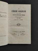 De l'Eglise Gallicane - J. De Maistre - Ed. J.B. Pelagaud