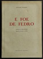 E Foe de Fedro - G. Scarsi - J. Coppola - Ed. Liguria