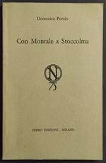 Con Montale a Stoccolma - D. Porzio - Ed. Ferro