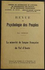 Revue de Psychologie des Peuples - G. Heraud