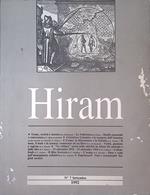 Hiram. N.7 settembre 1992. Nuova serie