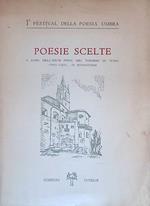 Primo festival della poesia umbra. Poesie scelte. Premio Stroncone 1961