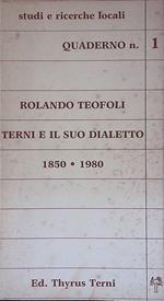 Terni e il suo dialetto 1850-1980