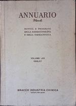 Annuario Merck. Novità e progressi della farmacoterapia e della farmaceutica Vol. LXX 1956-57