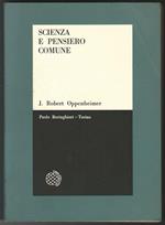 Scienza e pensiero comune