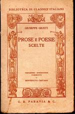 Prose e poesie scelte