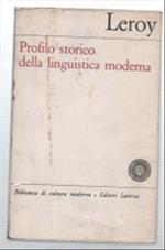 Profilo Storico Della Linguistica Moderna