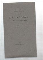 L' utopismo Del Rinascimento E L' età Nuova. Norberto Bobbio Firpo In Utopia