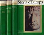 Storia d'Europa 3 Voll