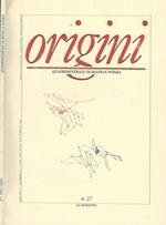 Origini, n. 27, dicembre, anno IX, 1995