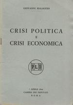 Crisi politica e crisi economica