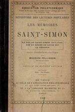 Les Mèmoires de Saint-Simon