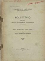 Bollettino - Parte II. - Servizio pluviometrico e idrometrico