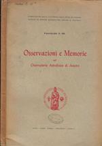 Osservazioni e memorie dell'Osservatorio Astrofisico di Arcetri Fascicolo 68 1953