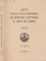 Atti dell'Accademia di Scienze Lettere e Arti di Udine