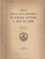 Atti dell'Accademia di Scienze Lettere e Arti di Udine