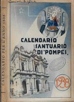 Calendario del Santuario e delle opere di beneficenza cristiana di Pompei 1938