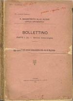 Bollettino - Parte I. (b) - Servizio meteorologico