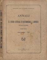 Annali del R. ufficio centrale di meteorologia e geofisica italiano serie terza osservazioni 1921