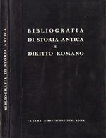 Bibliografia di storia antica e diritto romano
