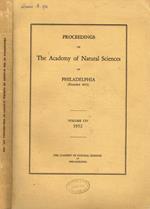 Proceedings of The Academy of Natural Sciences of Philadelphia. Vol.CIV, 1952