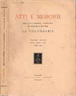 Atti e Memorie del'Accademia Toscana di Scienze e Lettere La Colombaria
