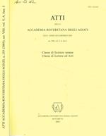 Atti della accademia roveretana degli agiati Serie VIII, Vol.V,A fasc.I anno 2005