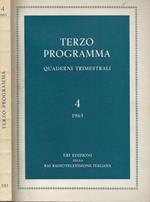Terzo programma Vol.4 1963