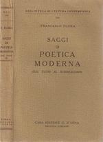 Saggi di poetica moderna