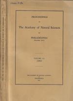 Proceedings of the Academy of natural sciences of Philadelphia Volume 112 1960