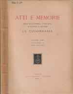 Atti e memorie dell'Accademia toscana di scienze e lettere la Colombaria Vol. XXV anno 1960-1961