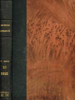 Archivio Giuridico Filippo Serafini. IV Serie volume X, luglio-ottobre 1925