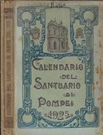 Calendario della Basilica Pontificia del Santissimo Rosario in Valle di Pompei pel 1925